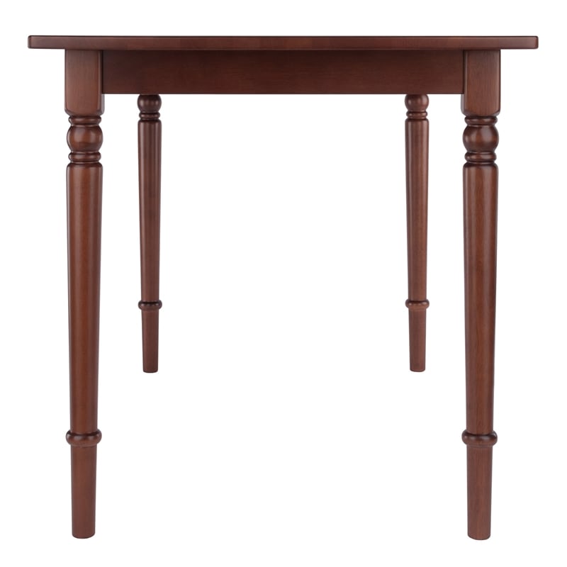 Winsome Ravenna Rectangle Dining Table Walnut Finish