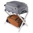 Winsome Reese Luggage Rack with Shelf in White finish