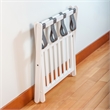 Winsome Reese Luggage Rack with Shelf in White finish