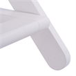 Winsome Reese Luggage Rack with Shelf in White finish
