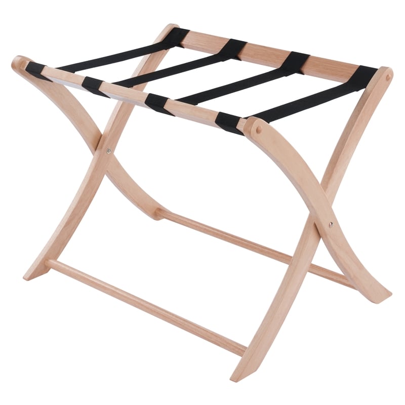 Winsome Scarlett Luggage Rack in Natural Finish