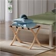 Winsome Scarlett Luggage Rack in Natural Finish