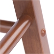 Element 2-Pc Dining Stool Set Teak Finish