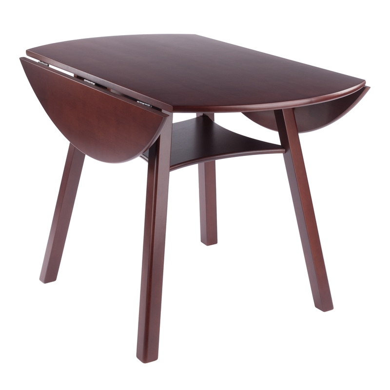 Marbelle Double Drop Leaf Dining Table Walnut