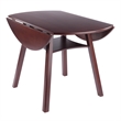Marbelle Double Drop Leaf Dining Table Walnut