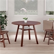 Marbelle Double Drop Leaf Dining Table Walnut