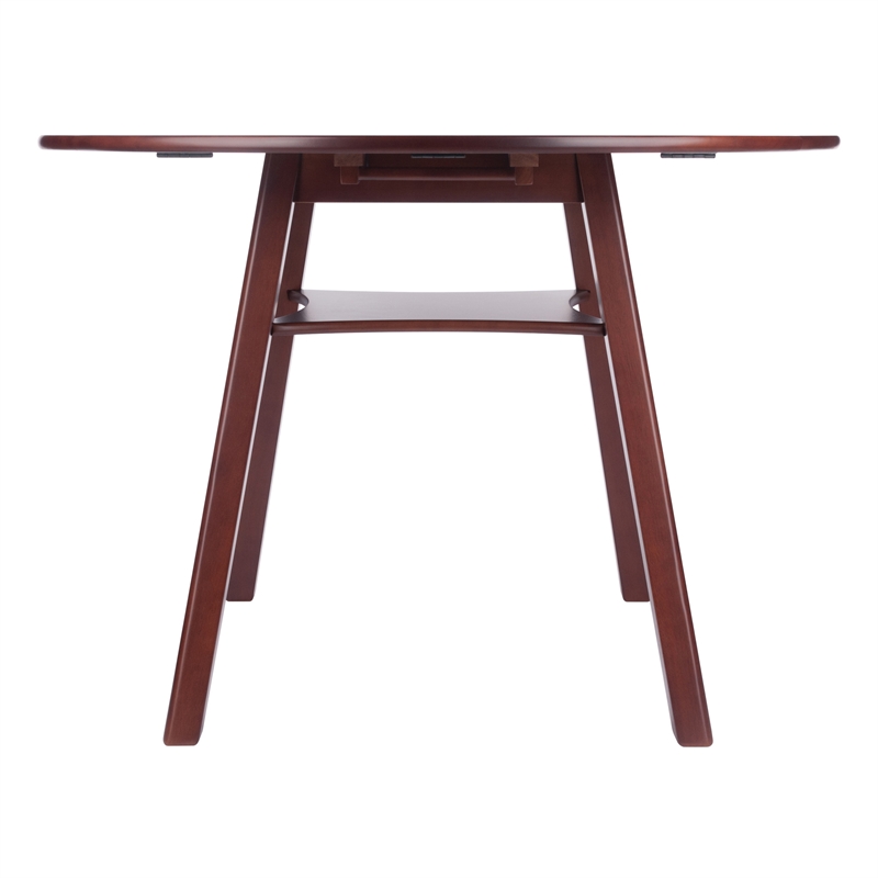 Marbelle Double Drop Leaf Dining Table Walnut