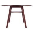 Marbelle Double Drop Leaf Dining Table Walnut