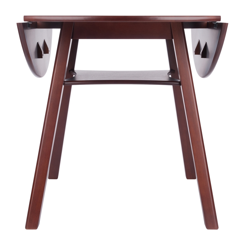 Marbelle Double Drop Leaf Dining Table Walnut