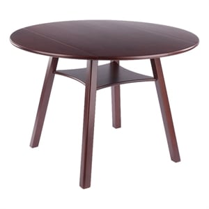 Marbelle Double Drop Leaf Dining Table Walnut