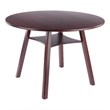 Marbelle Double Drop Leaf Dining Table Walnut
