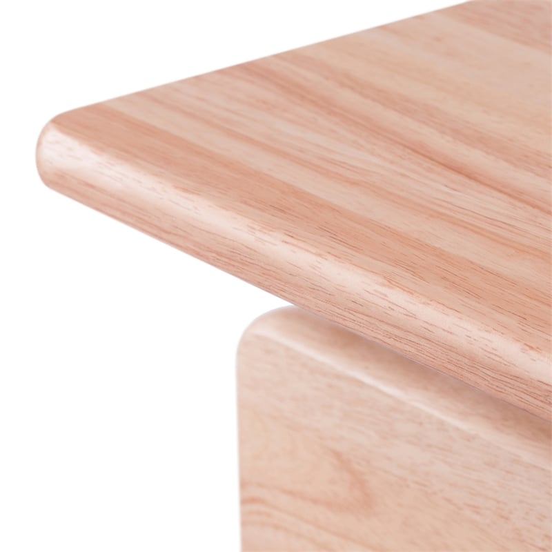 Riley 3-Pc Set Snack Table Natural Finish
