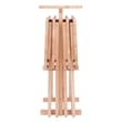 Riley 5-Pc Set Snack Table Natural Finish