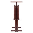 Riley 3-Pc Set Snack Table Walnut Finish