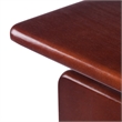Riley 3-Pc Set Snack Table Walnut Finish