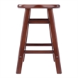 Element 2-Pc Dining Stool Set Walnut