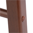 Element 2-Pc Dining Stool Set Walnut