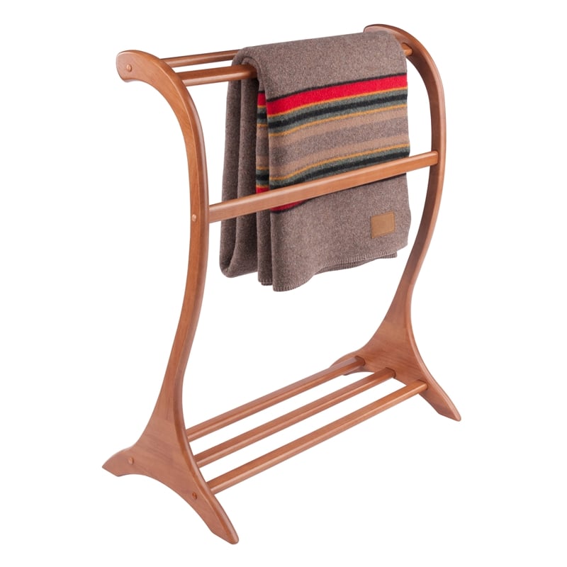 Winsome Bella Blanket Rackin Teak Finish