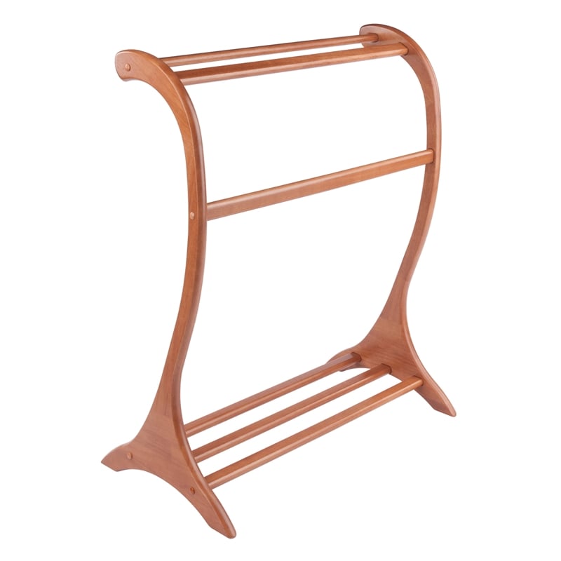 Winsome Bella Blanket Rackin Teak Finish
