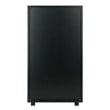 Winsome Halifax Transitional Wood Storage Cabinet with 7 Drawers Black