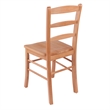 Winsome Groveland 5-Piece Square Solid Wood Dining Set in Light Oak