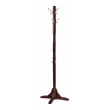 Winsome Jera Transitional Solid Wood Coat Rack Tree in Cappuccino