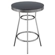 Winsome Summit 3-Piece Round Contemporary Wood/Metal Pub Set in Black