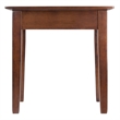 Winsome Rochester Solid Wood End Table with One Drawer in Antique Walnut