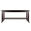 Winsome Genoa Rectangular Transitional Solid Wood Coffee Table in Dark Espresso