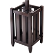 Winsome Memphis Transitional Solid Wood Coat Tree and Umbrella Rack - Cappuccino