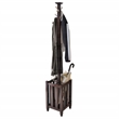 Winsome Memphis Transitional Solid Wood Coat Tree and Umbrella Rack - Cappuccino