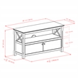 Winsome Xola Transitional Solid Wood TV Stand for TVs up to 46