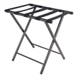 Winsome Tavin Transitional Metal Luggage Rack with Folding Straight Leg - Bronze