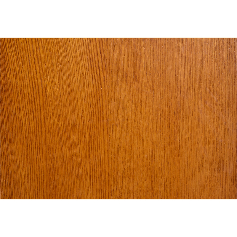 Crafters and Weavers Arts and Crafts 3-Drawer Solid Wood Sideboard in Walnut