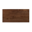 Crafters and Weavers Arts and Crafts 1 Drawer Wood Coffee Table in Walnut