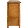 Crafters and Weavers Arts and Crafts Wood TV Stand for TVs up to 72