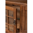Crafters and Weavers Arts and Crafts Wood TV Stand for TVs up to 72