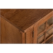 Crafters and Weavers Arts and Crafts Wood TV Stand for TVs up to 72