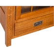 Crafters and Weavers Arts and Crafts Wood TV Stand for TVs up to 48