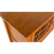 Crafters and Weavers Arts and Crafts Wood TV Stand for TVs up to 48