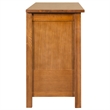 Crafters and Weavers Arts and Crafts Wood TV Stand for TVs up to 48