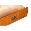Crafters and Weavers Arts and Crafts Wood TV Stand for TVs up to 48