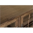 Crafters and Weavers Arts and Crafts Wood TV Stand for TVs up to 60