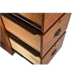 Crafters and Weavers Arts and Crafts 4-Drawer Wood File Cabinet in Cherry