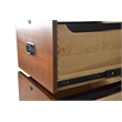 Crafters and Weavers Arts and Crafts 4-Drawer Wood File Cabinet in Cherry