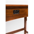 Crafters and Weavers Arts and Crafts Wood Library Table in Cherry
