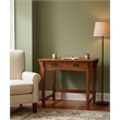 Crafters and Weavers Arts and Crafts Wood Library Table in Cherry