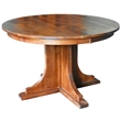 Crafters and Weavers Arts and Crafts Solid Wood Dining Table in Cherry