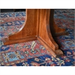 Crafters and Weavers Arts and Crafts Solid Wood Dining Table in Cherry