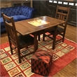 Crafters and Weavers Arts and Crafts Solid Wood Kitchen Table in Solid Cherry